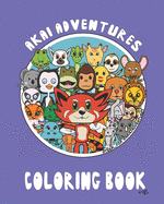 Akai Adventures Coloring Book: Book 1