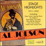 Al Jolson, Vol. 1: Stage Highlights 1911-1925 - Al Jolson