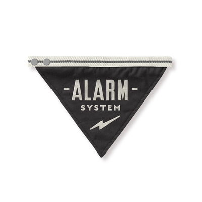 Alarm System Small Pet Bandana - Brass Monkey, Brass, and Mudpuppy