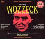 Alban Berg: Wozzeck - Adolph Anderson (vocals); David Lloyd (vocals); Dorothy Dorow (soprano); Edwina Eustis (vocals); Eileen Farrell (vocals);...