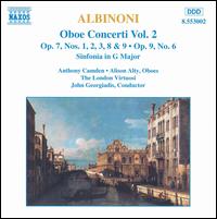 Albinoni: Oboe Concerti, Vol. 2 - Alison Alty (oboe); Anthony Camden (oboe); London Virtuosi; John Georgiadis (conductor)