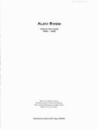 Aldo Rossi: Architecture 1981-1991 - Rossi, Aldo, and Princeton Architectural Press, and Adjmi, Morris (Editor)