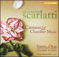 Alessandro Scarlatti: Cantatas & Chamber Music - Clara Rottsolk (soprano); Emlyn Ngai (violin); Eve Miller (cello); Gwyn Roberts (recorder); Karina Fox (violin);...