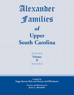 Alexander Families of Upper South Carolina