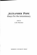 Alexander Pope: Essays for the Tercentenary