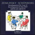 Alexander von Zemlinsky: Streichquartett Nr. 2 Op. 14; Arnold Schnberg: Streichquartett D-Dur 1987