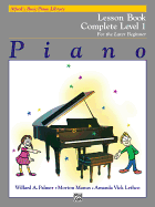 Alfred's Basic Piano Library Lesson Book Complete, Bk 1: For the Later Beginner