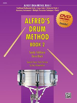 Alfred's Drum Method, Bk 2: Book & DVD (Sleeve) - Black, Dave, and Feldstein, Sandy