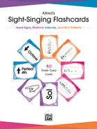 Alfred's Sight-Singing Flashcards: Hand Signs, Rhythms, Intervals, and Pitch Patterns, Flashcards