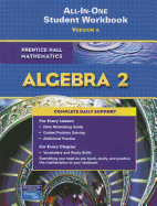 Algebra 2 All-In-One Student Workbook, Version A