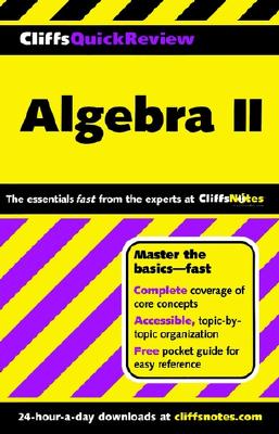 Algebra II - Cliffs Notes (Creator), and Kohn, Edward, and Herzog, David Alan