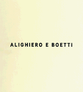 Alighiero E Boetti