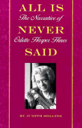 All Is Never Said: The Story of Odette Harper Hines