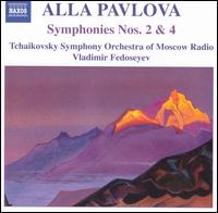 Alla Pavlova: Symphonies Nos 2 & 4 - Georgy Khachikyan (organ); Yaroslav Krasnikov (violin); Tchaikovsky Symphony Orchestra of Moscow Radio;...