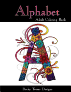 Alphabet Adult Coloring Book