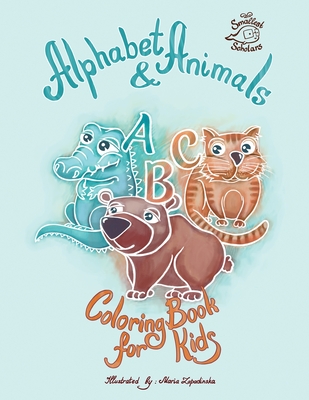 Alphabet & Animals coloring book for kids - Scholars, Smallest