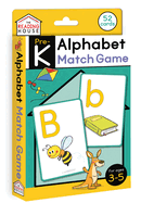 Alphabet Match Game (Flashcards): Flash Cards for Preschool and Pre-K, Ages 3-5, Games for Kids, Abc Learning, Uppercase and Lowercase, Phonics, ...and Listening Skills (the Reading House)