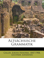 Altsachsische Grammatik