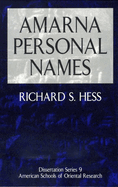 Amarna Personal Names