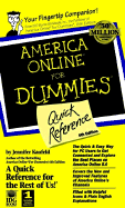 America Online for Dummies: Quick Reference