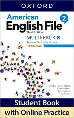 American English File: Level 2: Student Book/Workbook Multi-Pack B with Online Practice - Latham-Koenig, Christina, and Oxenden, Clive, and Lambert, Jerry