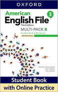 American English File: Level 3: Student Book/Workbook Multi-Pack B with Online Practice