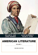 American Literature, Volume 1 Plus New Mylab Literature -- Access Card Package