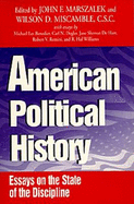 American Political History: Essays on the State of the Discipline