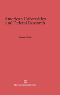 American universities and Federal research.