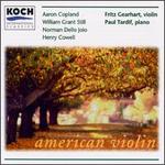 American Violin - Fritz Gearhart (violin); Paul Tardif (piano)