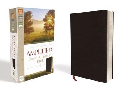 Amplified Topical Reference Bible, Bonded Leather, Black - Zondervan