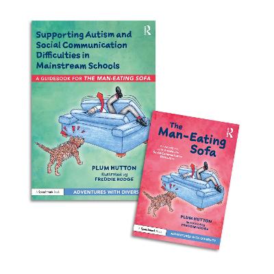 An Adventure with Autism and Social Communication Difficulties: 'The Man-Eating Sofa' Storybook and Guidebook - Hutton, Plum