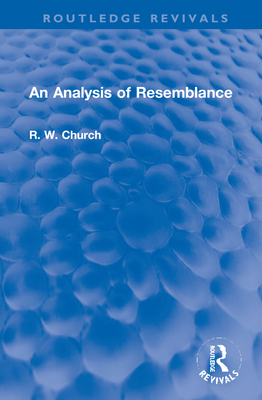 An Analysis of Resemblance - Church Dec'd, Ralph W