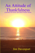 An Attitude of Thankfulness