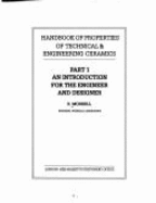 An Handbook of Properties of Technical and Engineering Ceramics: Introduction for the Engineer and Designer