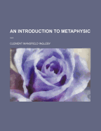 An Introduction to Metaphysic