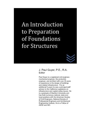 An Introduction to Preparation of Foundations for Structures - Guyer, J Paul