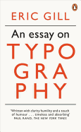 An Modern Classics an Essay on Typography