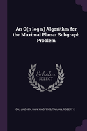 An O(n log n) Algorithm for the Maximal Planar Subgraph Problem
