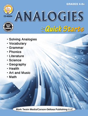 Analogies Quick Starts Workbook, Grades 4 - 12 - Armstrong