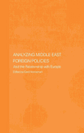 Analysing Middle East Foreign Policies: The Relationship with Europe