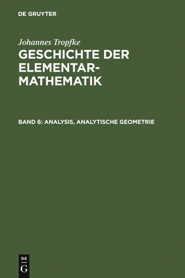 Analysis, analytische Geometrie - Vogel, Kurt (Editor), and Reich, Karin (Editor), and Gericke, Helmuth (Editor)