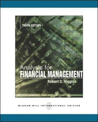 Analysis for Financial Management (Int'l Ed) - Higgins, Robert