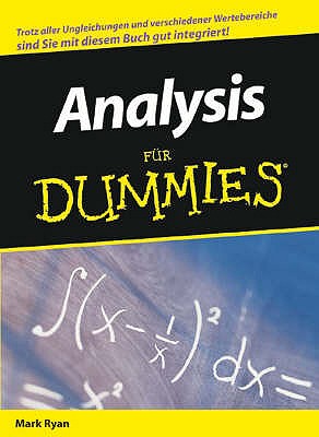 Analysis Fur Dummies - Ryan, Mark, and Muhr, Judith (Translated by)