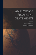 Analysis of Financial Statements