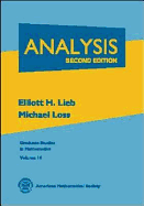 Analysis - Lieb, Elliott H, and Loss, Michael