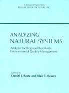 Analyzing Natural Systems: Analysis for Regional Residuals-Environmental Quality Analysis