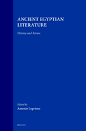 Ancient Egyptian Literature: History and Forms