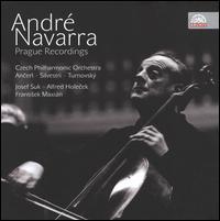Andr Navarra: Prague Recordings - Alfred Holecek (piano); Andr Navarra (cello); Frantisek Maxian (piano); Josef Suk (violin)