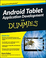 Android Tablet Application Development For Dummies